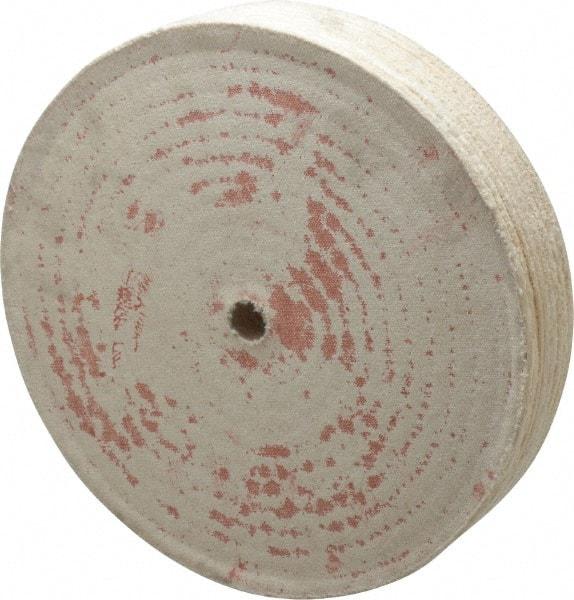 Divine Brothers - 10" Diam x 2" Thick Unmounted Buffing Wheel - Polishing Wheel, 3/4" Arbor Hole - Americas Industrial Supply