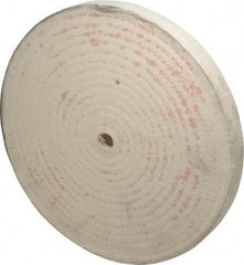 Divine Brothers - 12" Diam x 1" Thick Unmounted Buffing Wheel - Polishing Wheel, 3/4" Arbor Hole - Americas Industrial Supply