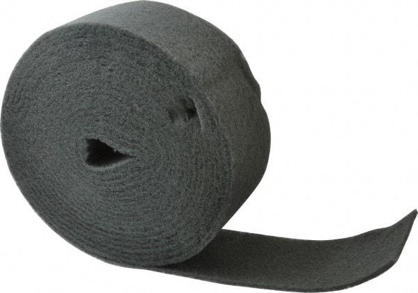 Superior Abrasives - 30' Long x 4" Wide Nonwoven Roll - Very Fine Grade, Gray, Silicon Carbide - Americas Industrial Supply