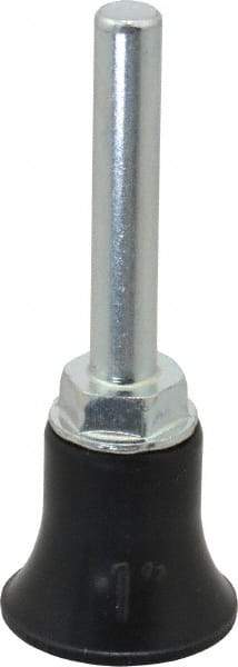 Standard Abrasives - 1" Diam Quick-Change Type S Disc Backing Pad - 1/4" Shank Diam, Medium Density, 40,000 RPM, SocAtt Compatible - Americas Industrial Supply