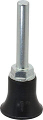 Standard Abrasives - 1" Diam Quick-Change Type S Disc Backing Pad - 1/4" Shank Diam, Medium Density, 40,000 RPM, SocAtt Compatible - Americas Industrial Supply
