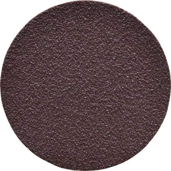 Standard Abrasives - 2" Disc Diam, 80 Grit, Aluminum Oxide Quick Change Disc - Type S Attaching System, Coated, Brown, Medium Grade, 20,000 RPM - Americas Industrial Supply