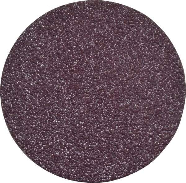 Standard Abrasives - 3" Disc Diam, 36 Grit, Aluminum Oxide Quick Change Disc - Type S Attaching System, Coated, Brown, Very Coarse Grade, 18,000 RPM - Americas Industrial Supply