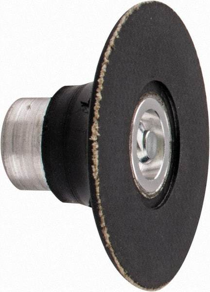 Standard Abrasives - 2" Diam Quick-Change Disc Backing Pad - 1/4" Shank Diam, Medium Density, 25,000 RPM, SocAtt Compatible - Americas Industrial Supply