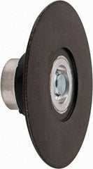 Standard Abrasives - 3" Diam Quick-Change Disc Backing Pad - 1/4" Shank Diam, Medium Density, 20,000 RPM, SocAtt Compatible - Americas Industrial Supply