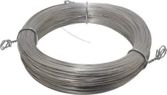Made in USA - 6 Gage, 0.016 Inch Diameter x 1,465 Ft. Long, 302/304 Music Wire Coil - ASTM A580, 1 Lb. Shipping Weight - Americas Industrial Supply