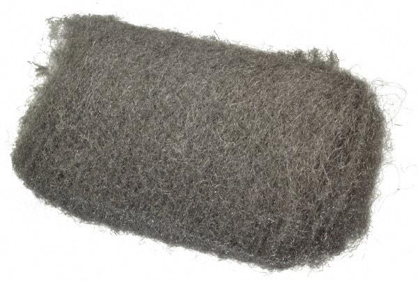 Made in USA - Medium Coarse Grit, Grade 00 Steel Wool Pad - 4" Long x 3" Wide - Americas Industrial Supply