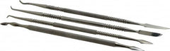 Value Collection - 4 Piece Carver Set - Stainless Steel - Americas Industrial Supply