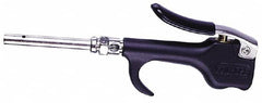 Coilhose Pneumatics - Safety Extension Tube Thumb Lever Blow Gun - 1/4 NPT, 24" Tube Length, Zinc - Americas Industrial Supply