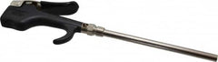 Coilhose Pneumatics - Safety Extension Tube Thumb Lever Blow Gun - 1/4 NPT, 6" Tube Length, Zinc - Americas Industrial Supply