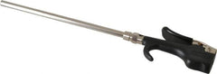 Coilhose Pneumatics - Safety Extension Tube Thumb Lever Blow Gun - 1/4 NPT, 8" Tube Length, Zinc - Americas Industrial Supply