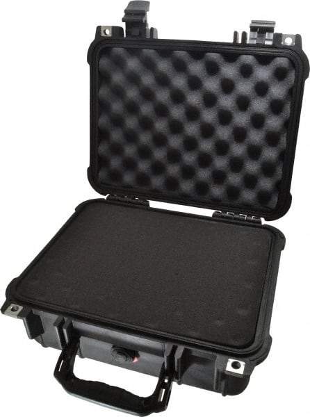 Pelican Products, Inc. - 11-5/8" Wide x 6" High, Clamshell Hard Case - Black, Structural Resin - Americas Industrial Supply