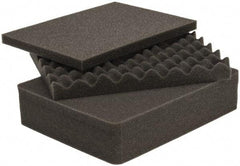 Pelican Products, Inc. - Tool Box Foam Replacement Foam Set - 7-53/64" Wide x 4-1/8" High, Black, For Fits Case No. 97-103-6 - Americas Industrial Supply