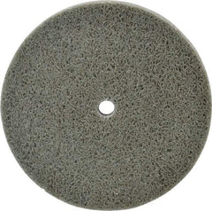 Standard Abrasives - 3" Medium Grade Aluminum Oxide Deburring Disc - Quick Change Connection, 12,000 Max RPM - Americas Industrial Supply