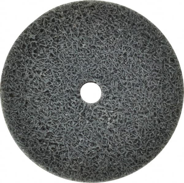 Standard Abrasives - 2" Diam, 1/4" Face Width, 1/4" Center Hole, Fine Grade, Silicon Carbide Deburring Wheel - Unitized, Soft Density 5 Grade, 18,000 RPM - Americas Industrial Supply