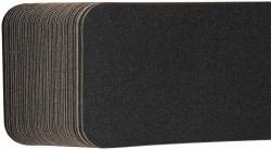 NMC - Black Solid Color Anti-Slip Vinyl Cleat - 6" Wide x 2' Long x 0.02" Thick, General Traffic - Americas Industrial Supply