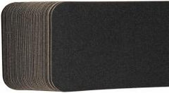 NMC - Black Solid Color Anti-Slip Vinyl Cleat - 6" Wide x 2' Long x 0.02" Thick, General Traffic - Americas Industrial Supply