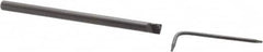 Seco - 0.265" Min Bore Diam, 3" OAL, 1/4" Shank Diam, SCLD Indexable Boring Bar - CD.. 1.2 Insert, Screw Holding Method - Americas Industrial Supply