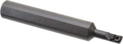 Seco - 0.183" Min Bore Diam, 2-1/2" OAL, 3/8" Shank Diam, SCLD Indexable Boring Bar - 0.52" Max Bore Depth, CD.. 1.2 Insert, Screw Holding Method - Americas Industrial Supply