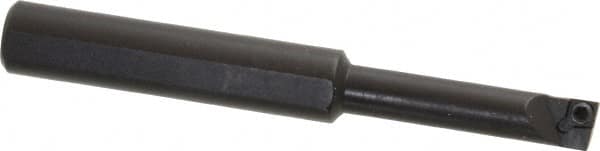 Seco - 0.277" Min Bore Diam, 2-1/2" OAL, 3/8" Shank Diam, SCLD Indexable Boring Bar - 1-1/4" Max Bore Depth, CD.. 1.2 Insert, Screw Holding Method - Americas Industrial Supply