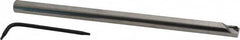 Seco - 0.35" Min Bore Diam, 6" OAL, 0.312" Shank Diam, STLD Indexable Boring Bar - TD.. 1.2 Insert, Screw Holding Method - Americas Industrial Supply