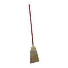 PRO-SOURCE - 56" OAL Corn Bristle Broom - Wood Handle - Americas Industrial Supply