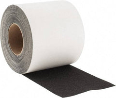 NMC - Black Solid Color Anti-Slip Vinyl Tape - 6" Wide x 60' Long x 0.05" Thick, Heavy/High Traffic - Americas Industrial Supply