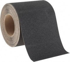 NMC - Black Solid Color Anti-Slip Vinyl Tape - 6" Wide x 60' Long x 0.02" Thick, General Traffic - Americas Industrial Supply