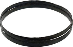 Disston - 10 TPI, 5' 8" Long x 1/2" Wide x 0.025" Thick, Welded Band Saw Blade - Carbon Steel, Toothed Edge, Raker Tooth Set, Flexible Back, Contour Cutting - Americas Industrial Supply