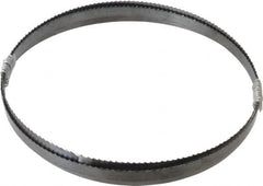 Disston - 6 TPI, 6' 9" Long x 1/2" Wide x 0.025" Thick, Welded Band Saw Blade - Carbon Steel, Toothed Edge, Raker Tooth Set, Flexible Back, Contour Cutting - Americas Industrial Supply