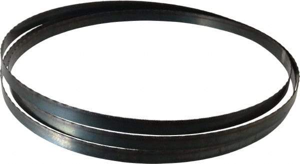 Disston - 24 TPI, 7' 9" Long x 1/2" Wide x 0.025" Thick, Welded Band Saw Blade - Carbon Steel, Toothed Edge, Wavy Tooth Set, Flexible Back, Contour Cutting - Americas Industrial Supply