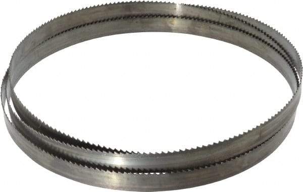 Disston - 6 TPI, 7' 9" Long x 3/4" Wide x 0.032" Thick, Welded Band Saw Blade - Carbon Steel, Toothed Edge, Raker Tooth Set, Flexible Back, Contour Cutting - Americas Industrial Supply