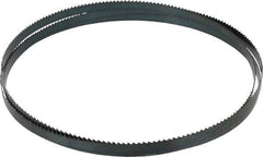 Disston - 6 TPI, 7' 9-1/2" Long x 1/2" Wide x 0.025" Thick, Welded Band Saw Blade - Carbon Steel, Toothed Edge, Raker Tooth Set, Flexible Back, Contour Cutting - Americas Industrial Supply