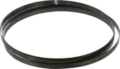 Disston - 24 TPI, 7' 9-1/2" Long x 1/2" Wide x 0.025" Thick, Welded Band Saw Blade - Carbon Steel, Toothed Edge, Raker Tooth Set, Flexible Back, Contour Cutting - Americas Industrial Supply