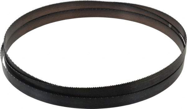 Disston - 10 TPI, 9' Long x 3/4" Wide x 0.032" Thick, Welded Band Saw Blade - Carbon Steel, Toothed Edge, Raker Tooth Set, Flexible Back, Contour Cutting - Americas Industrial Supply