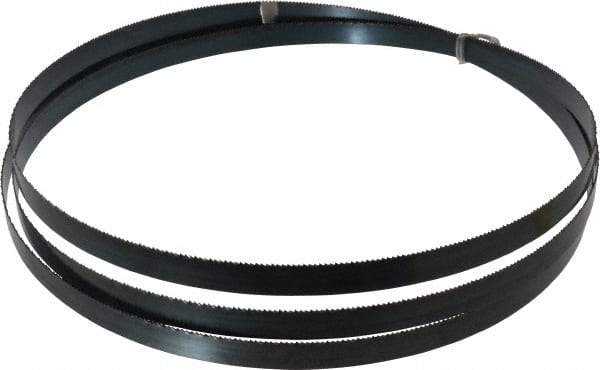 Disston - 10 TPI, 11' Long x 3/4" Wide x 0.032" Thick, Welded Band Saw Blade - Carbon Steel, Toothed Edge, Raker Tooth Set, Flexible Back, Contour Cutting - Americas Industrial Supply