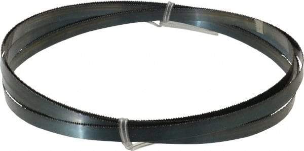 Disston - 14 TPI, 12' 6" Long x 1/2" Wide x 0.025" Thick, Welded Band Saw Blade - Carbon Steel, Toothed Edge, Raker Tooth Set, Flexible Back, Contour Cutting - Americas Industrial Supply
