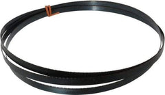 Disston - 10 TPI, 12' 6" Long x 3/4" Wide x 0.032" Thick, Welded Band Saw Blade - Carbon Steel, Toothed Edge, Raker Tooth Set, Flexible Back, Contour Cutting - Americas Industrial Supply