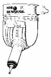 Renishaw - CMM Manually Indexable Probe Head - Use with TP6 Probe Directly or with The TP20 Probe with Up to 50mm Extension - Americas Industrial Supply