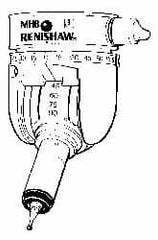 Renishaw - CMM Manually Indexable Probe Head - Use with TP6 Probe Directly or with The TP20 Probe with Up to 50mm Extension - Americas Industrial Supply
