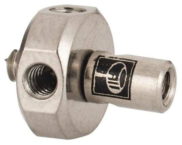 Renishaw - M2, 7.5mm Effective Length, CMM 5-Way Stylus Center - Use with M2 Threaded Styli, Includes 5-Way Star - Americas Industrial Supply