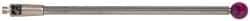 Renishaw - 0.1575 Inch Ball Diameter, Carbide Stem, M2 Thread, Ruby Point Ball Tip CMM Stylus - 1.9685 Inch Working Length, 0.0787 Inch Stem Diameter, 1.9685 Inch Overall Length - Americas Industrial Supply