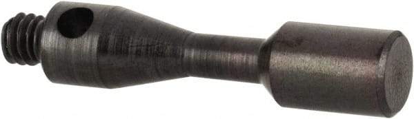 Renishaw - 0.12 Inch Ball Diameter, Silver Steel Stem, M2 Thread, Steel Point Disc Tip CMM Stylus - 0.1496 Inch Working Length, 0.0591 Inch Stem Diameter, 1/2 Inch Overall Length - Americas Industrial Supply