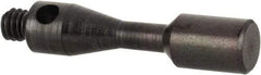 Renishaw - 0.12 Inch Ball Diameter, Silver Steel Stem, M2 Thread, Steel Point Disc Tip CMM Stylus - 0.1496 Inch Working Length, 0.0591 Inch Stem Diameter, 1/2 Inch Overall Length - Americas Industrial Supply