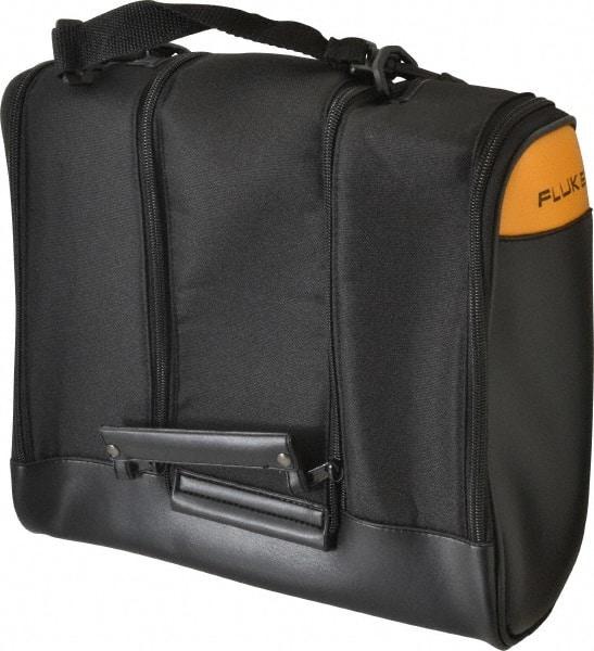 Fluke - Black/Yellow Electrical Test Equipment Case - Use with Fluke Premium Meters - Americas Industrial Supply