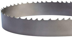 Lenox - 3 to 4 TPI, 12' 10" Long x 1" Wide x 0.035" Thick, Welded Band Saw Blade - Bi-Metal, Toothed Edge, Modified Raker Tooth Set, Flexible Back - Americas Industrial Supply