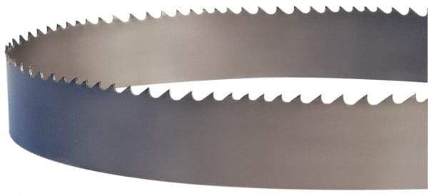 Lenox - 5 to 8 TPI, 12' 6" Long x 1" Wide x 0.035" Thick, Welded Band Saw Blade - Bi-Metal, Toothed Edge, Raker Tooth Set, Flexible Back, Contour Cutting - Americas Industrial Supply