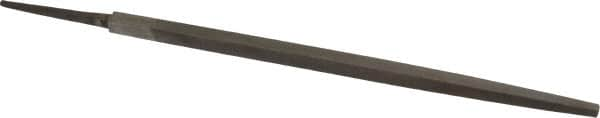 Value Collection - 10" Long, Smooth Cut, Square American-Pattern File - Tang - Americas Industrial Supply