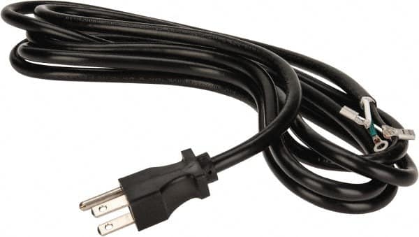 Gast - 1/3 HP Power Cord Assembly - 10 Ft. Long, 115-1 Voltage - Americas Industrial Supply