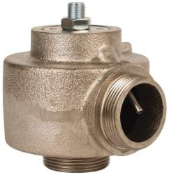 Gast - 1-1/2" NPT psi Pressure Relief Valve - 0-200 CFM, 30-170 psi Pressure - Americas Industrial Supply